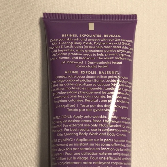 EWC Treat Get Smooth Skin Clearing Body Polish, 5 Fl oz, NWT - Picture 3 of 7